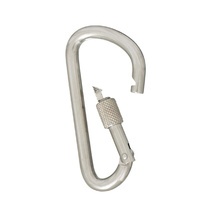 Karabinerhaken Trapez mit Sicherheitsmutter 10x115mm (Edelstahl)